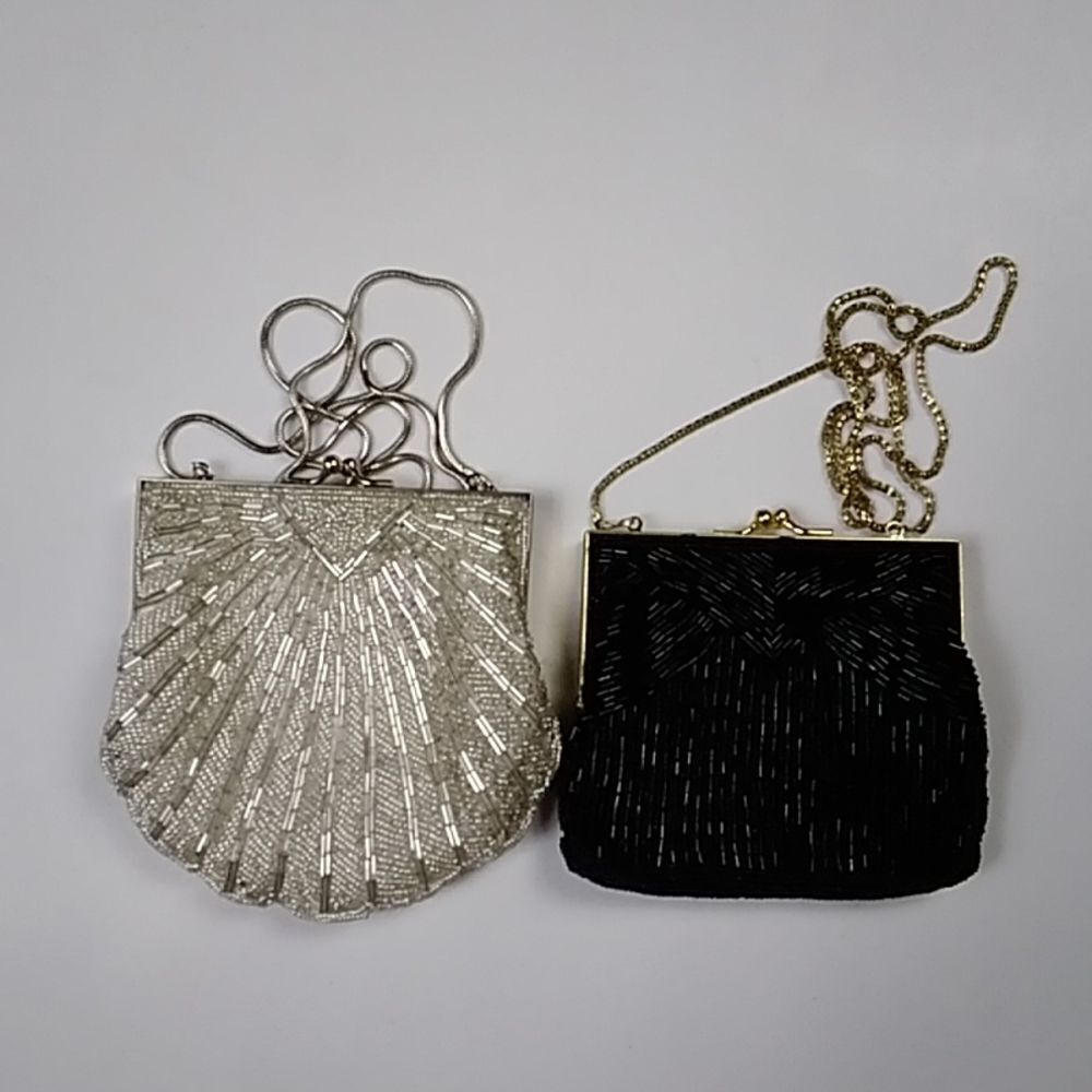Vintage Set 2PS Women Purses And Bag